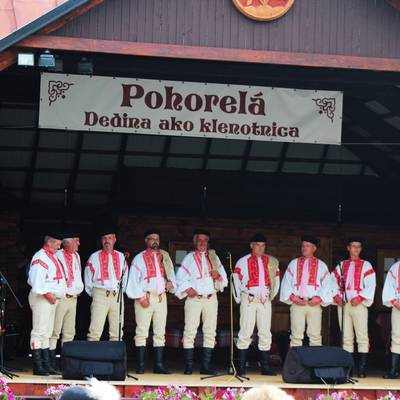 Fotografia z ročníka 2018 festivalu Pohorelá – Dedina ako klenotnica