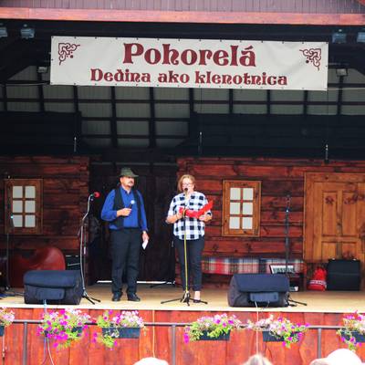 Fotografia z ročníka 2018 festivalu Pohorelá – Dedina ako klenotnica