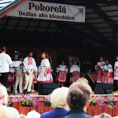 Fotografia z ročníka 2018 festivalu Pohorelá – Dedina ako klenotnica