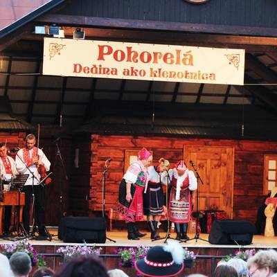 Fotografia z ročníka 2018 festivalu Pohorelá – Dedina ako klenotnica