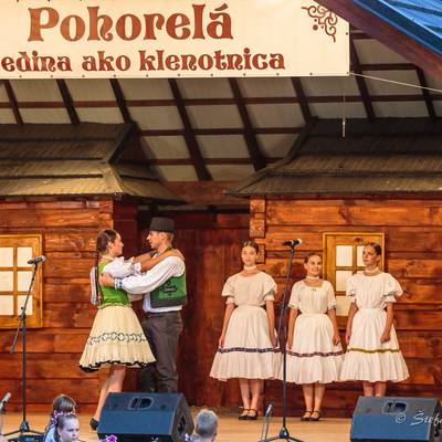 Fotografia z ročníka 2019 festivalu Pohorelá – Dedina ako klenotnica