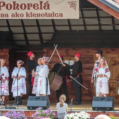 Fotografia z ročníka 2019 festivalu Pohorelá – Dedina ako klenotnica
