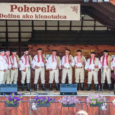Fotografia z ročníka 2019 festivalu Pohorelá – Dedina ako klenotnica