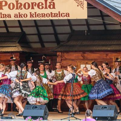 Fotografia z ročníka 2019 festivalu Pohorelá – Dedina ako klenotnica