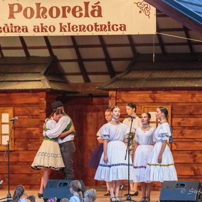 Fotografia z ročníka 2019 festivalu Pohorelá – Dedina ako klenotnica