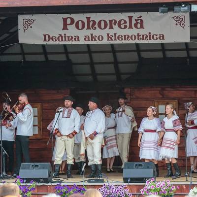 Fotografia z ročníka 2019 festivalu Pohorelá – Dedina ako klenotnica