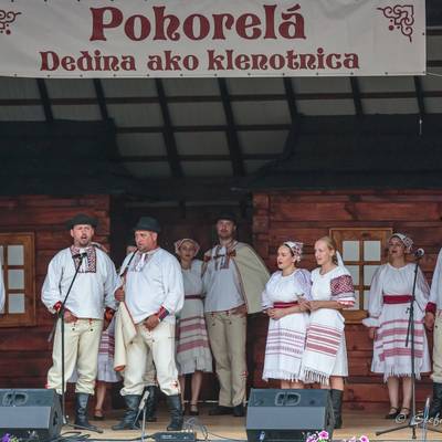 Fotografia z ročníka 2019 festivalu Pohorelá – Dedina ako klenotnica