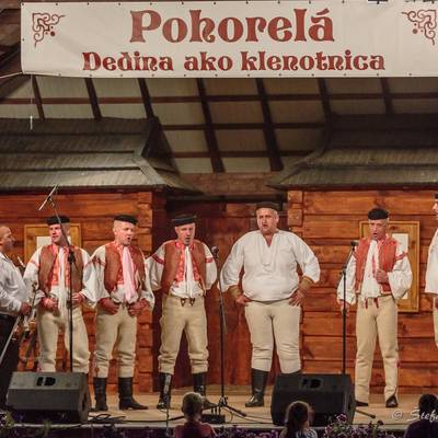 Fotografia z ročníka 2019 festivalu Pohorelá – Dedina ako klenotnica