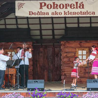 Fotografia z ročníka 2019 festivalu Pohorelá – Dedina ako klenotnica