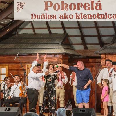 Fotografia z ročníka 2019 festivalu Pohorelá – Dedina ako klenotnica