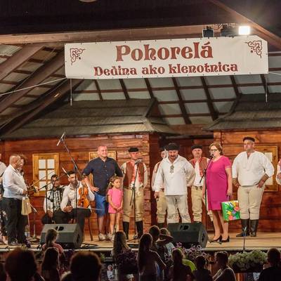 Fotografia z ročníka 2019 festivalu Pohorelá – Dedina ako klenotnica