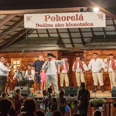 Fotografia z ročníka 2019 festivalu Pohorelá – Dedina ako klenotnica