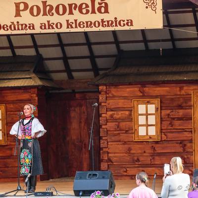 Fotografia z ročníka 2019 festivalu Pohorelá – Dedina ako klenotnica