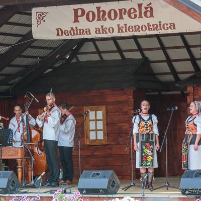 Fotografia z ročníka 2019 festivalu Pohorelá – Dedina ako klenotnica