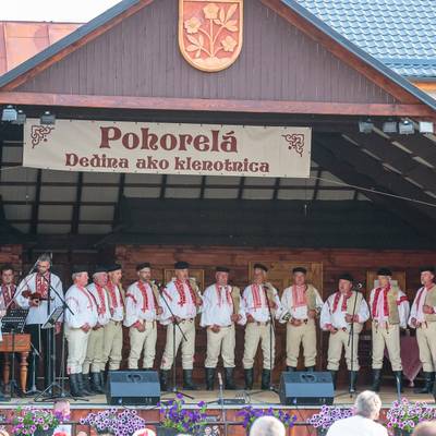 Fotografia z ročníka 2019 festivalu Pohorelá – Dedina ako klenotnica