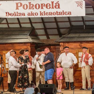 Fotografia z ročníka 2019 festivalu Pohorelá – Dedina ako klenotnica