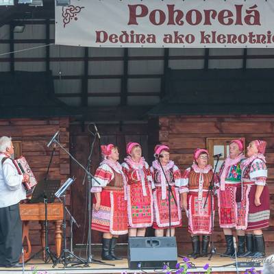 Fotografia z ročníka 2019 festivalu Pohorelá – Dedina ako klenotnica