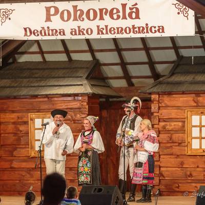 Fotografia z ročníka 2019 festivalu Pohorelá – Dedina ako klenotnica