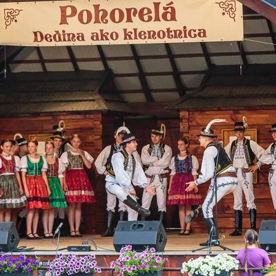 Fotografia z ročníka 2019 festivalu Pohorelá – Dedina ako klenotnica