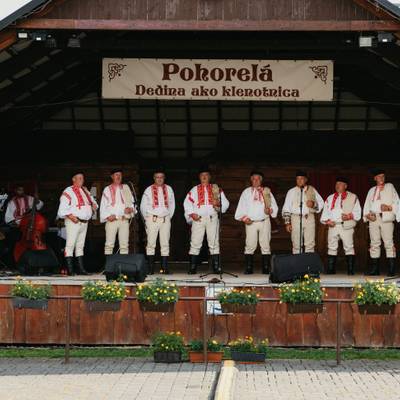 Fotografia z ročníka 2024 festivalu Pohorelá – Dedina ako klenotnica
