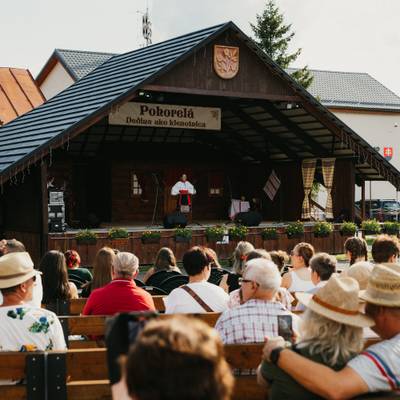 Fotografia z ročníka 2024 festivalu Pohorelá – Dedina ako klenotnica