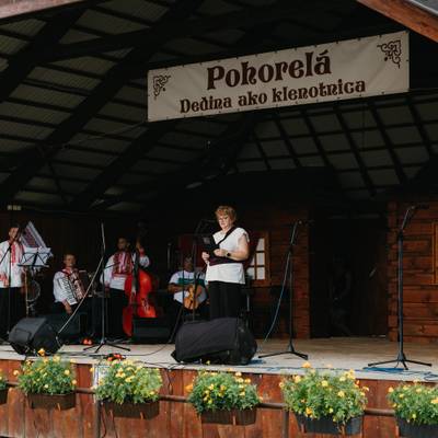 Fotografia z ročníka 2024 festivalu Pohorelá – Dedina ako klenotnica
