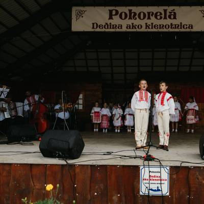 Fotografia z ročníka 2024 festivalu Pohorelá – Dedina ako klenotnica