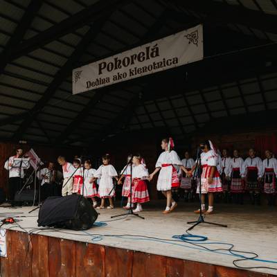 Fotografia z ročníka 2024 festivalu Pohorelá – Dedina ako klenotnica