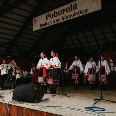 Fotografia z ročníka 2024 festivalu Pohorelá – Dedina ako klenotnica