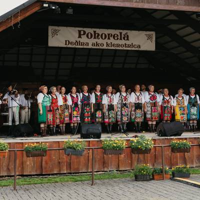 Fotografia z ročníka 2024 festivalu Pohorelá – Dedina ako klenotnica