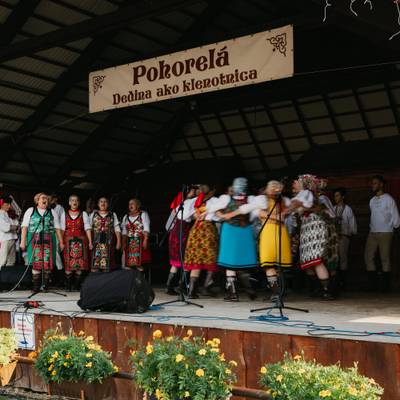 Fotografia z ročníka 2024 festivalu Pohorelá – Dedina ako klenotnica