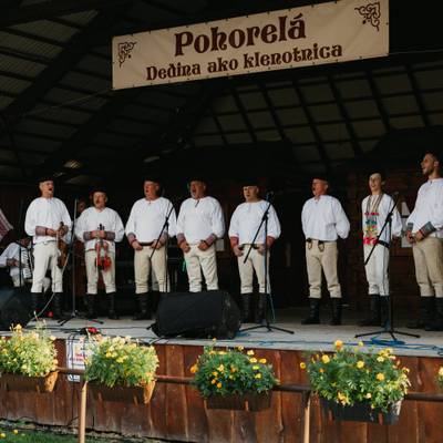 Fotografia z ročníka 2024 festivalu Pohorelá – Dedina ako klenotnica