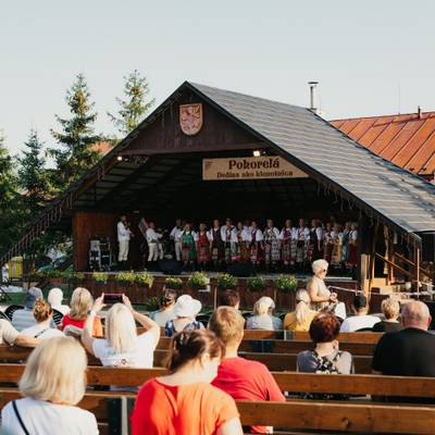 Fotografia z ročníka 2024 festivalu Pohorelá – Dedina ako klenotnica