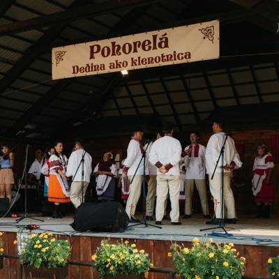 Fotografia z ročníka 2024 festivalu Pohorelá – Dedina ako klenotnica