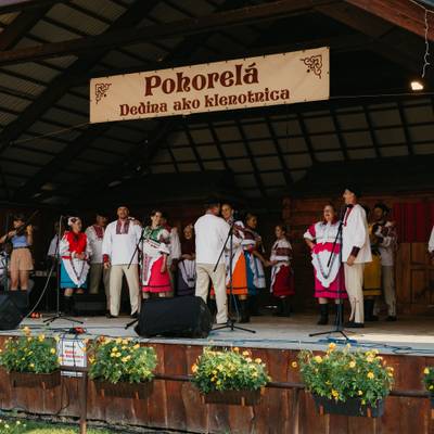 Fotografia z ročníka 2024 festivalu Pohorelá – Dedina ako klenotnica