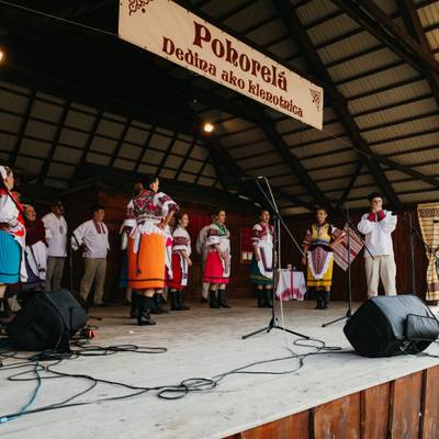 Fotografia z ročníka 2024 festivalu Pohorelá – Dedina ako klenotnica