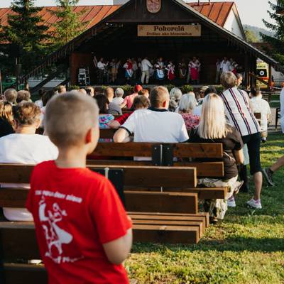 Fotografia z ročníka 2024 festivalu Pohorelá – Dedina ako klenotnica