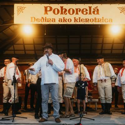 Fotografia z ročníka 2024 festivalu Pohorelá – Dedina ako klenotnica
