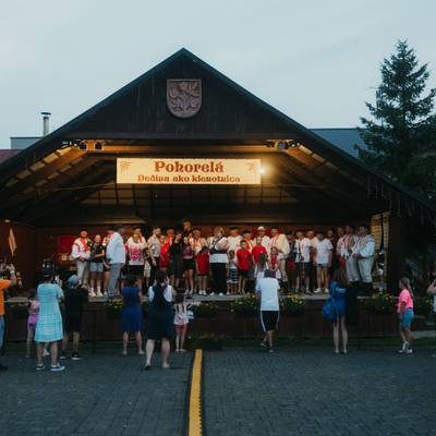 Fotografia z ročníka 2024 festivalu Pohorelá – Dedina ako klenotnica