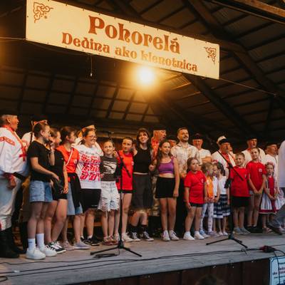 Fotografia z ročníka 2024 festivalu Pohorelá – Dedina ako klenotnica