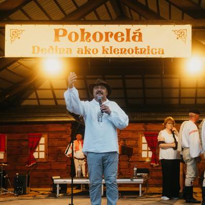 Fotografia z ročníka 2024 festivalu Pohorelá – Dedina ako klenotnica