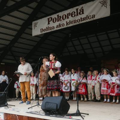 Fotografia z ročníka 2025 festivalu Pohorelá – Dedina ako klenotnica