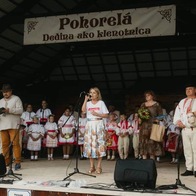 Fotografia z ročníka 2025 festivalu Pohorelá – Dedina ako klenotnica