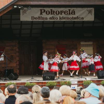 Fotografia z ročníka 2025 festivalu Pohorelá – Dedina ako klenotnica